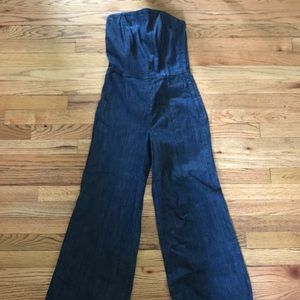 Vintage jean jumpsuit